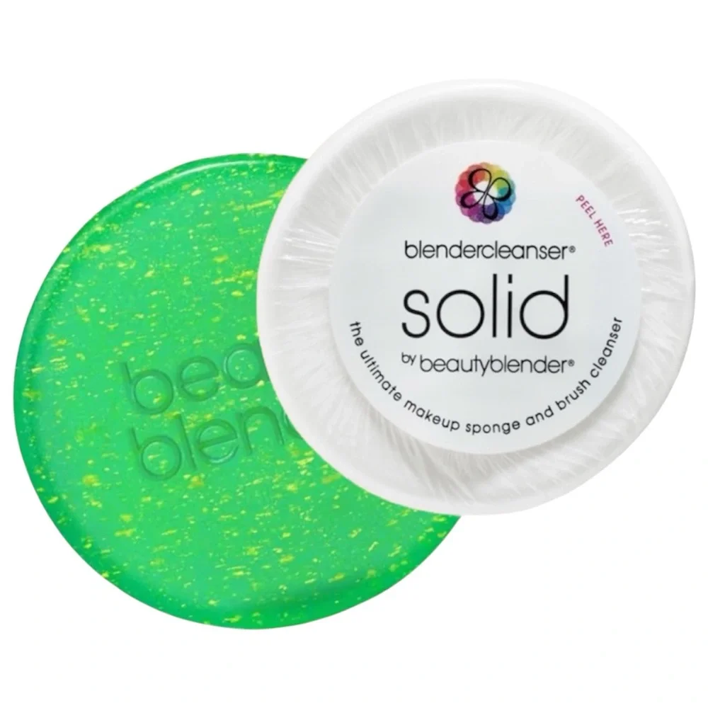4/$30 Sale💫Blendercleanser Solid Beauty Cleanser Holiday Glitter Green Mini